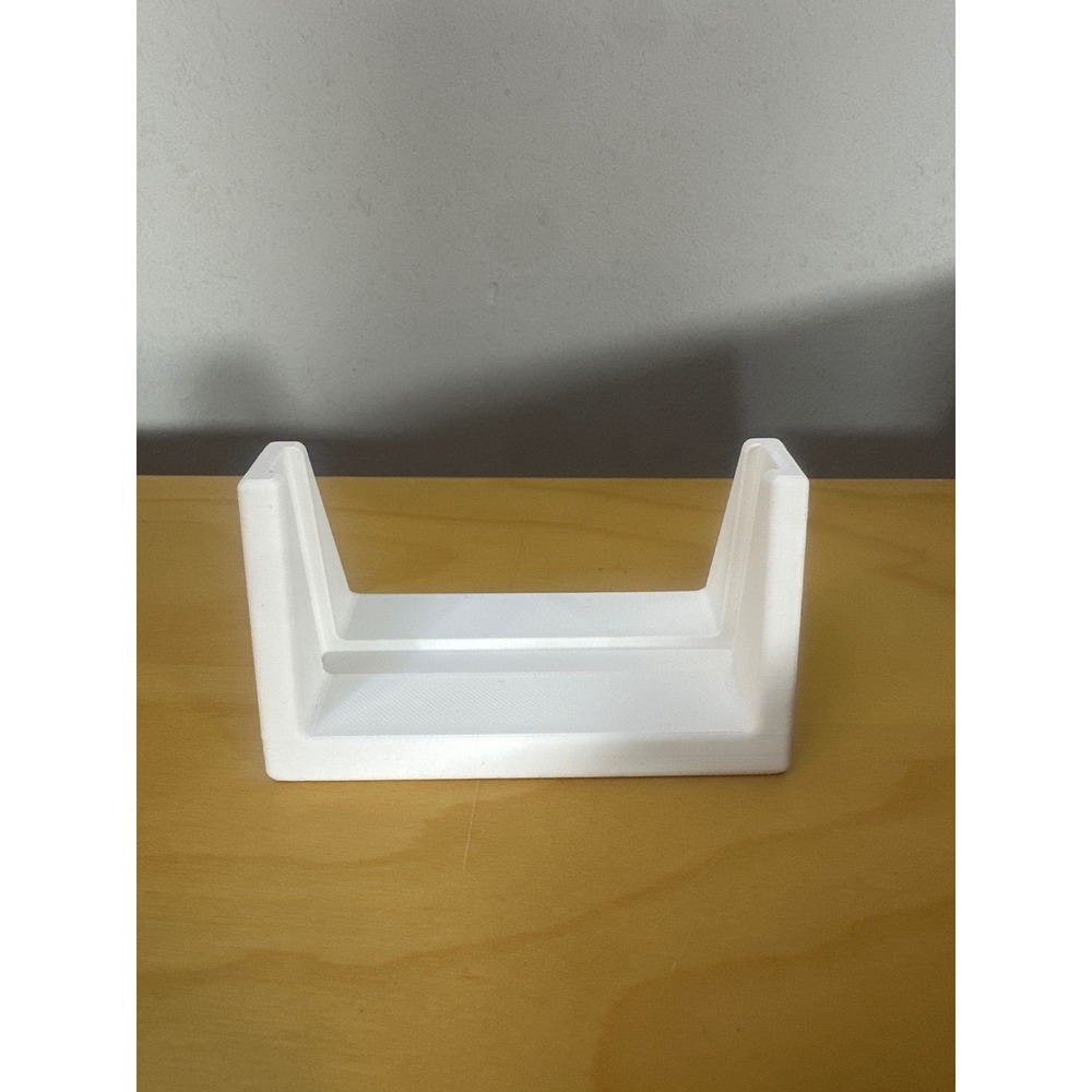 White RawGuard Display Stand Only – 3D Printed Card Display Stand - 1 Pack